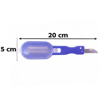 Fish Scaler Scraper with Lid Scale Remover Skin Cleaner for Kitchen (1 Pc)
